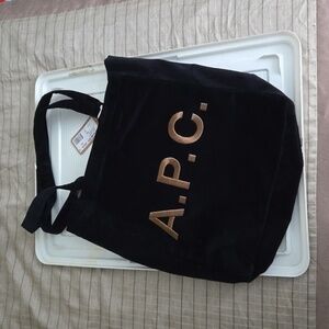 A.P.C. Corduroy Tote